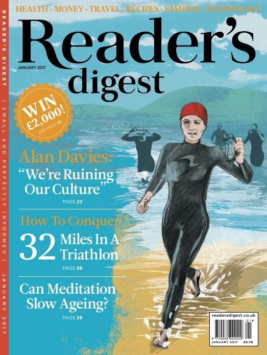 مجله Reader's digest برای تقویت مهارت ریدینگ آیلتس